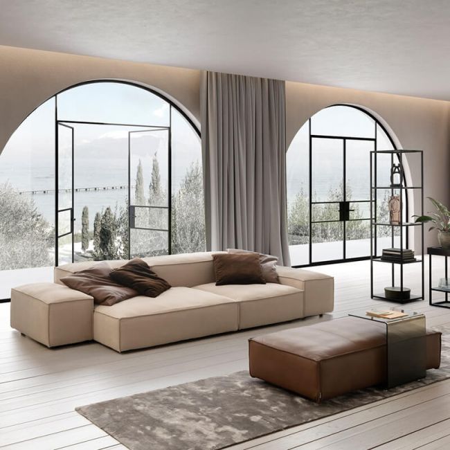 Modulinė sofa PUZZLE 62 Mirabela Linen