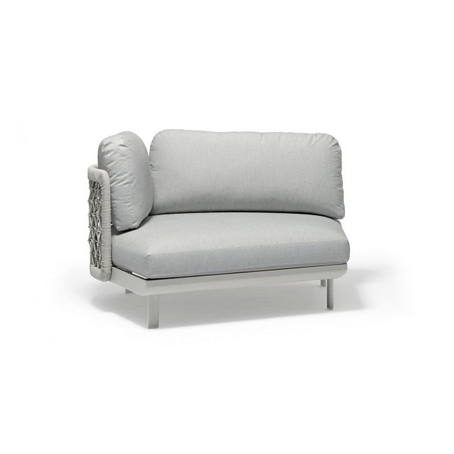 CLUB right hand curved chair