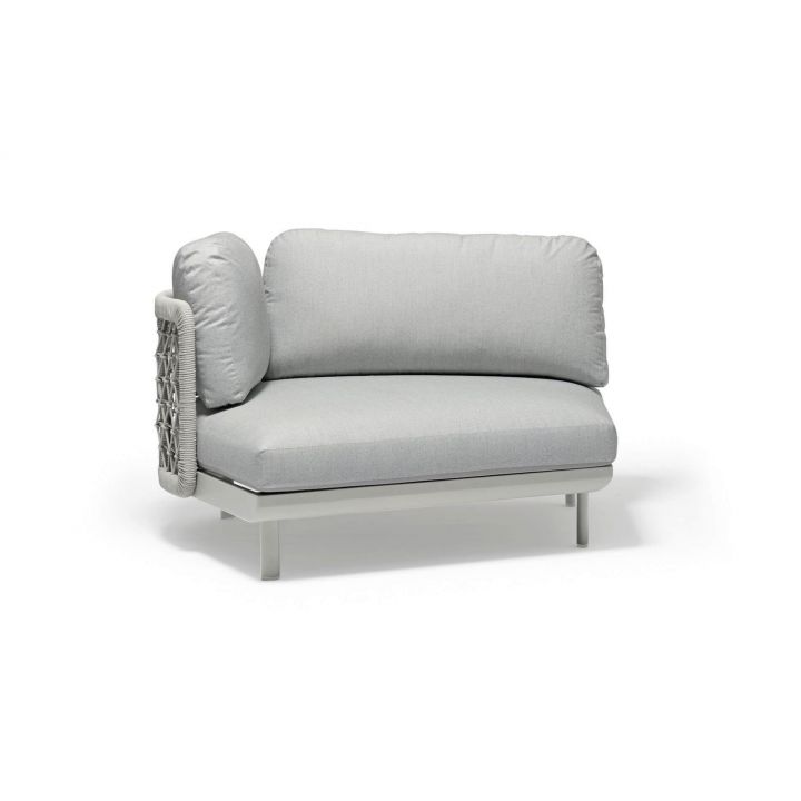 CLUB right hand curved chair