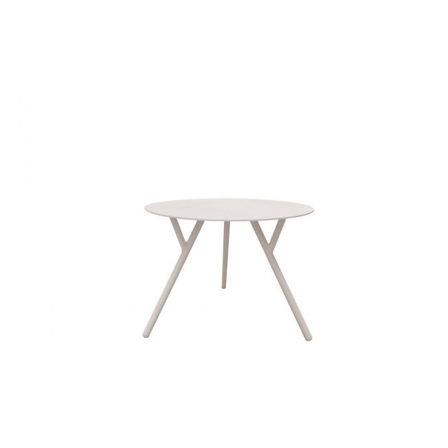 DJ greige low side table