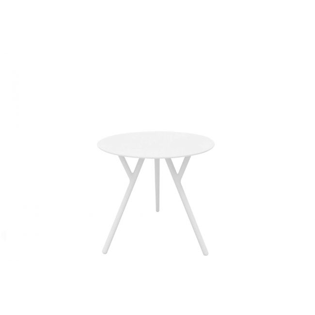 DJ white high side table