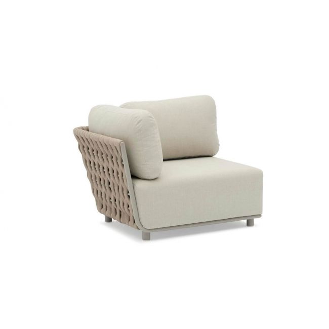 HUG right hand sofa module greige