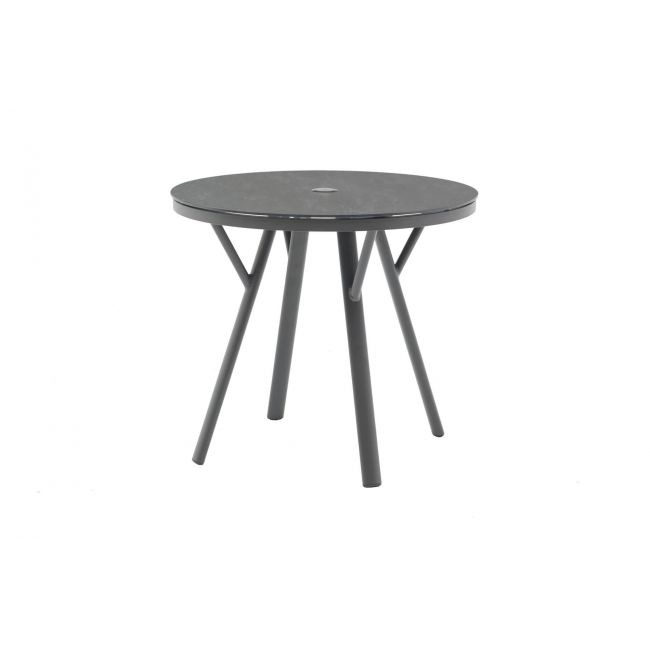 HUG round bistro table anthracite