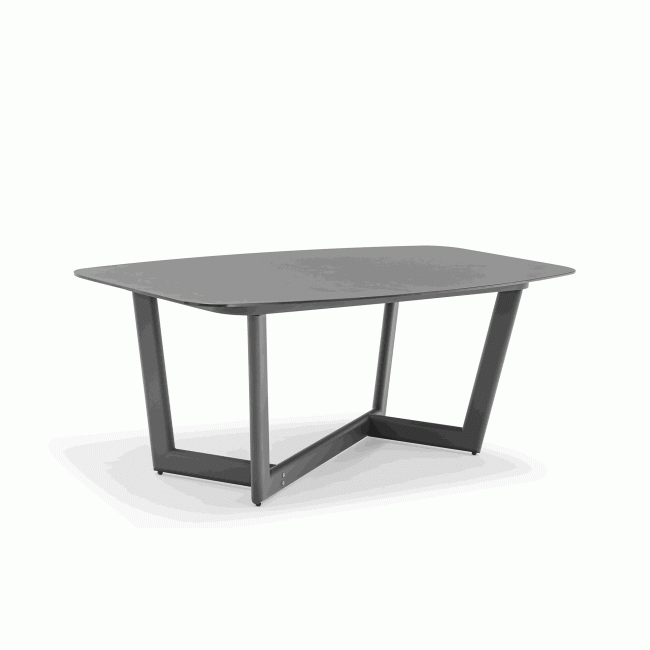 HUG rectangular dining table Z base