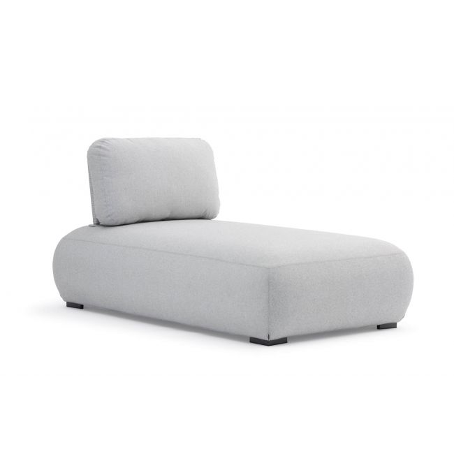 OLALA sun lounger light grey