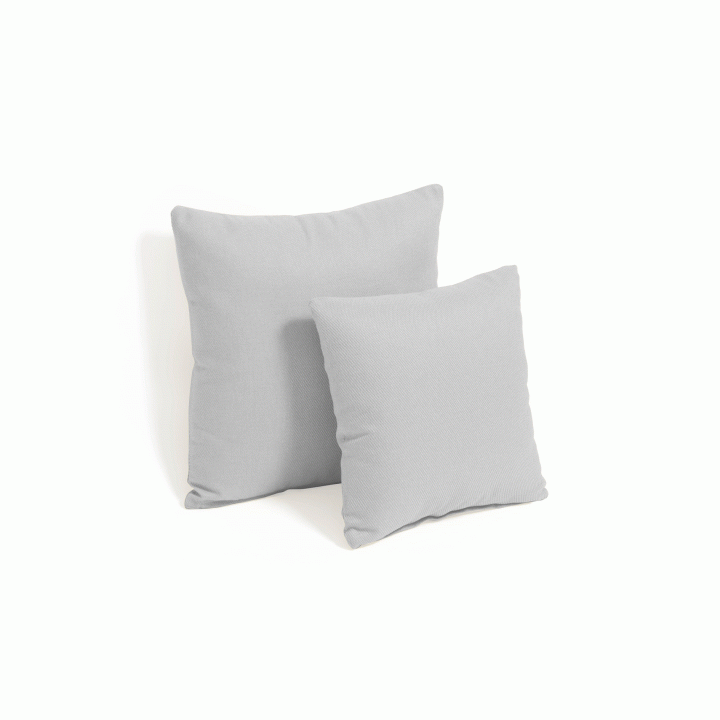 OUTDOOR light grey pillow 50 cm