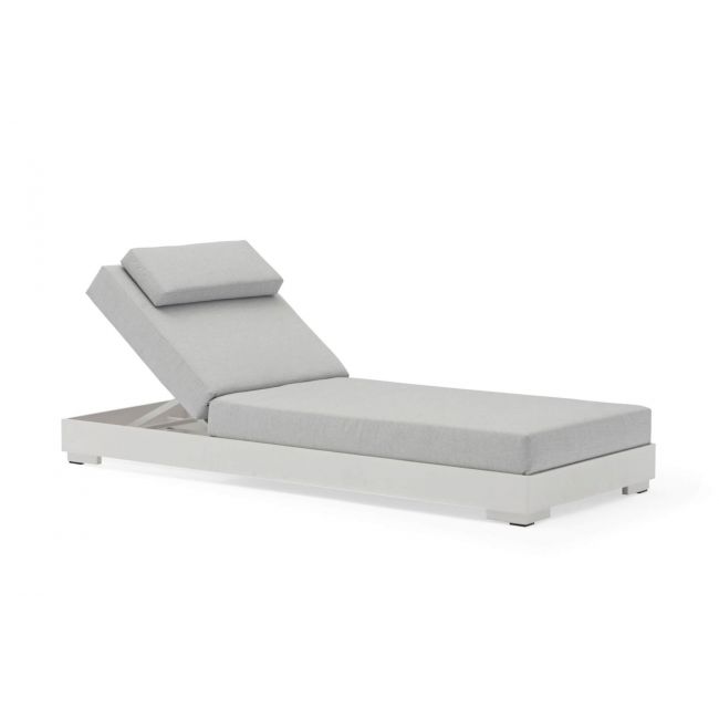 SKY Sun lounger White