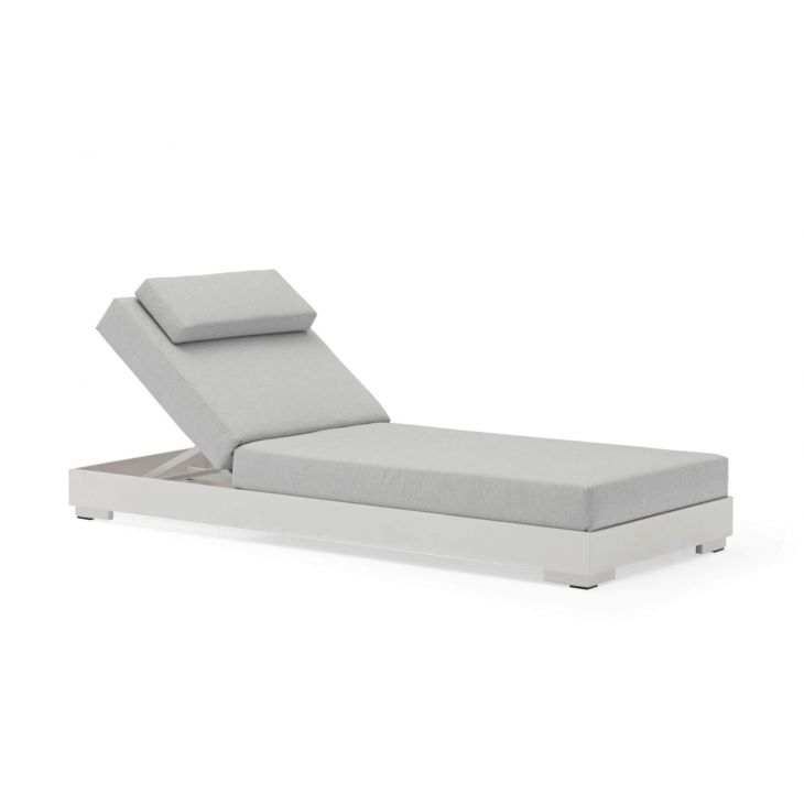 SKY Sun lounger White