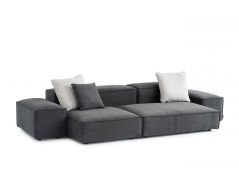 Modulinė sofa PUZZLE 61 Mirabela Dark Grey