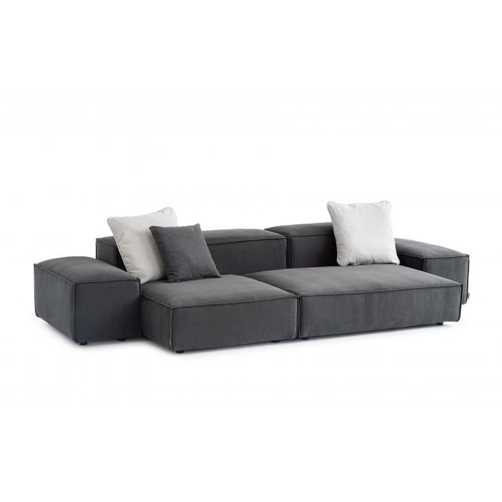 Modulinė sofa PUZZLE 61 Mirabela Dark Grey