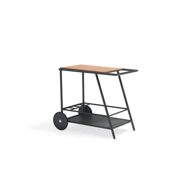 ZOOM anthracite serving table