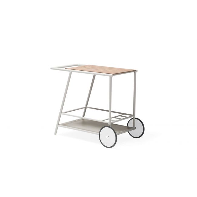 ZOOM greige serving table