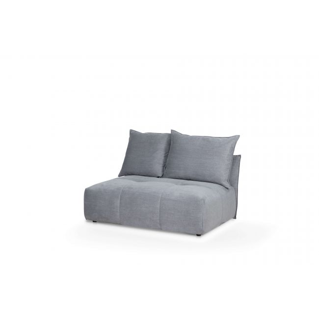 PALACE Sofa module wide without armrest Key West Dark Grey