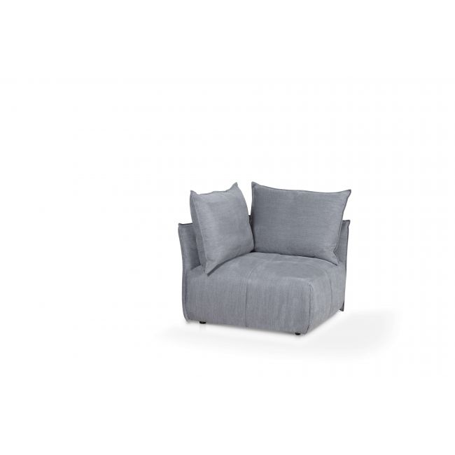 PALACE Sofa Corner Key West Dark Grey
