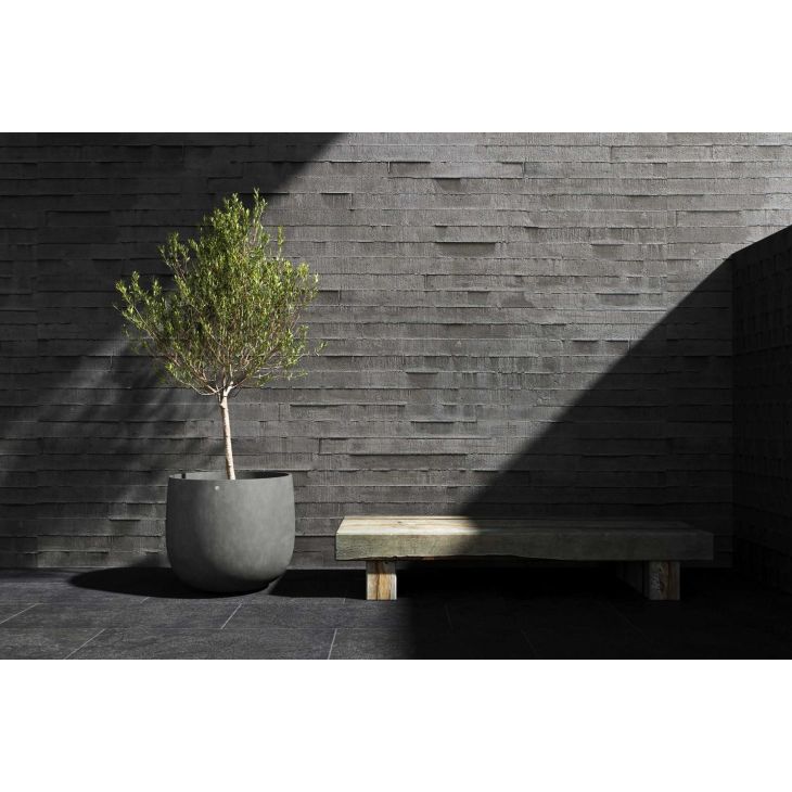 Outdoor Planter MONDO 50 Grey stone