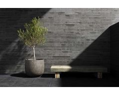 Outdoor Planter MONDO 50 River stone