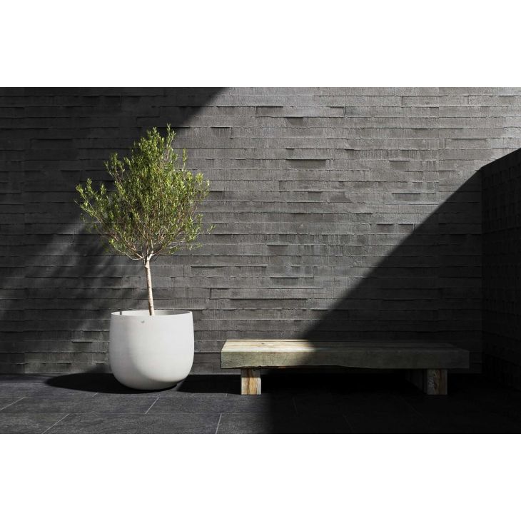 Outdoor Planter MONDO 50 White stone