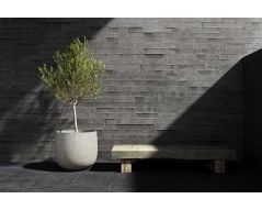 Outdoor Planter MONDO 66 Taupe stone