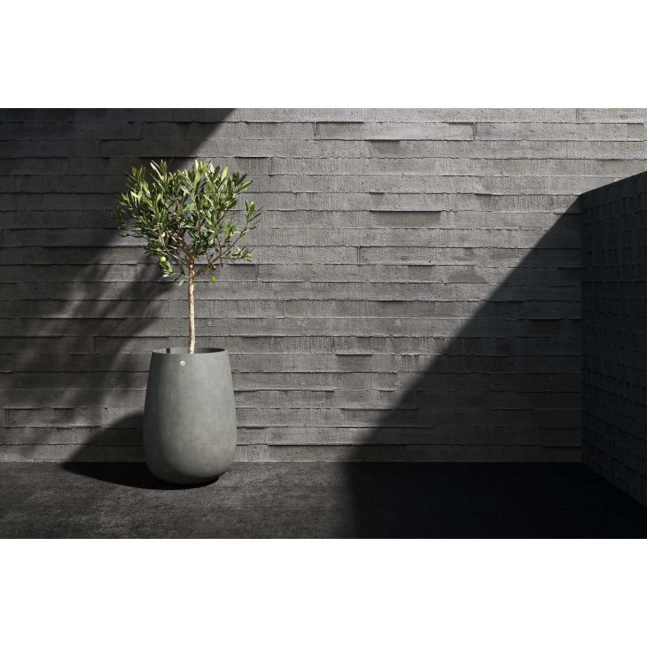 Outdoor Planter MONDO HIGH 45 Grey stone