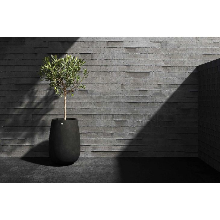 Outdoor Planter MONDO HIGH 55 Brown stone