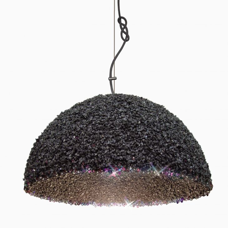 The Duchess Pendant Lamp Medium grey
