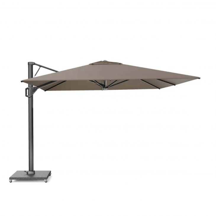 Lauko skėtis Beaufort Premium 320x320 Anthracite + Havanna