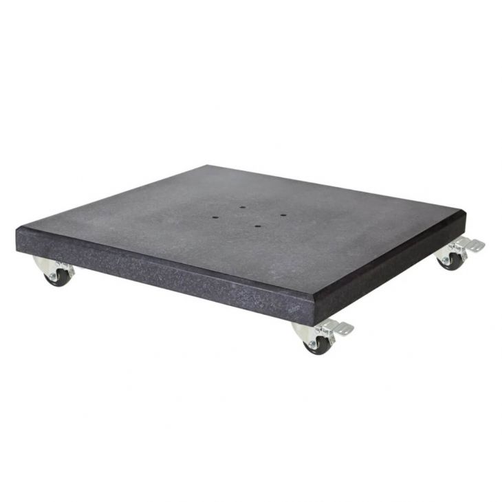 Lauko skėčio pagrindas Modena 90kg Black polished granite