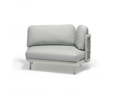CLUB left hand curved chair