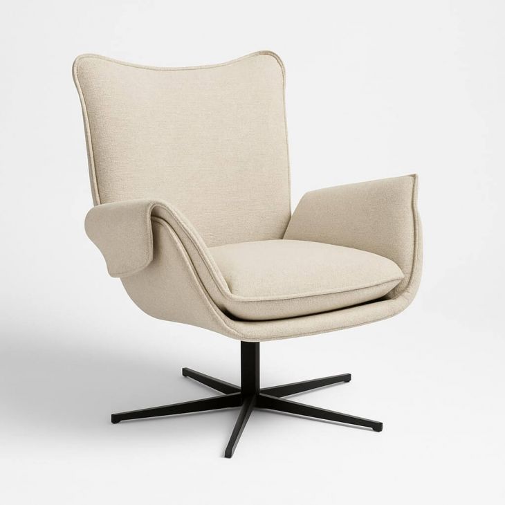 EDEN fotelis su Cross koja juoda - Key West Natural