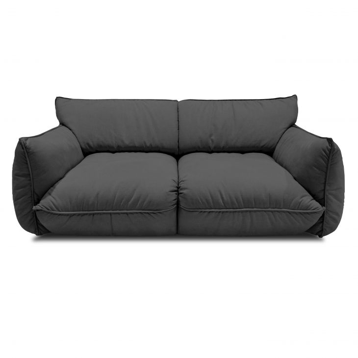 Dvivietė modulinė sofa FLUFFY 21 Key West Charcoal