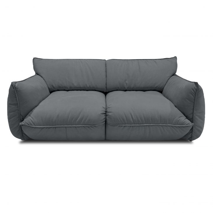 Dvivietė modulinė sofa FLUFFY 21 Key West Dark Grey