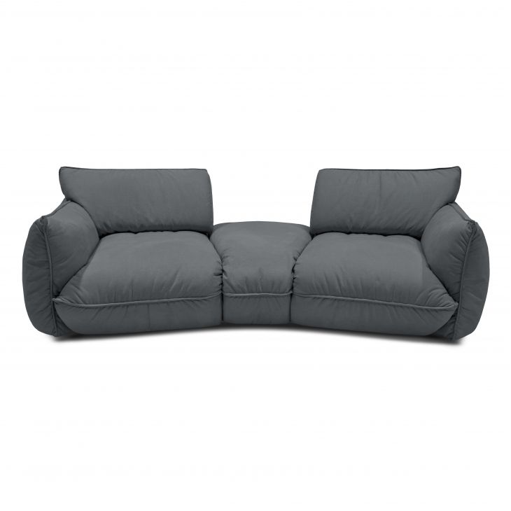 Modulinė sofa FLUFFY 32 Key West Dark Grey