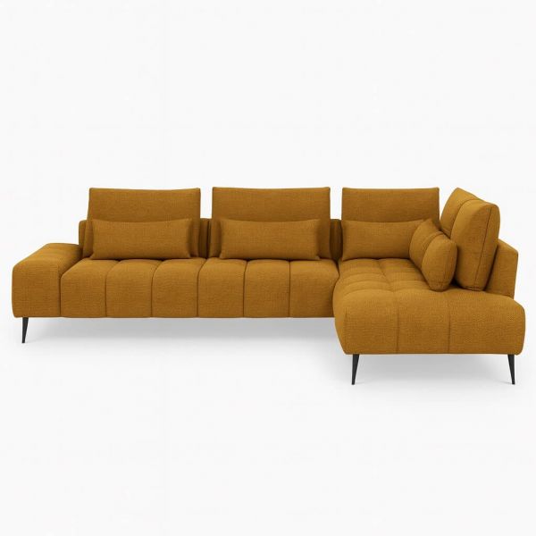 GIANNI 3-OTM corner sofa feet black - Colona Spice