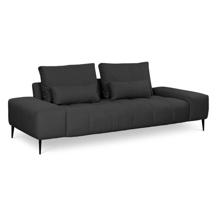 GIANNI 3 sofa kojos juodos - Key West Charcoal