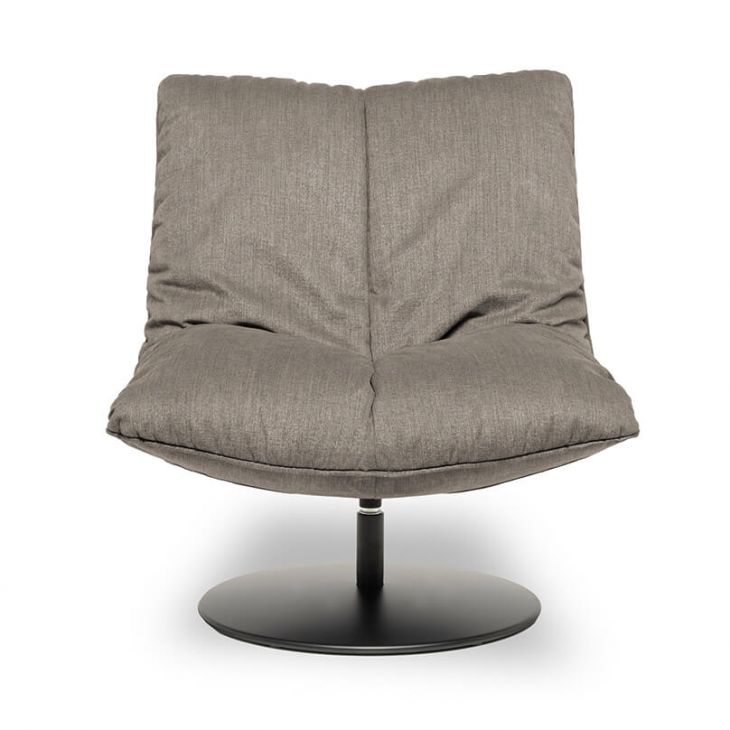 SOFTIE fotelis Plate koja juoda - Key West Liver