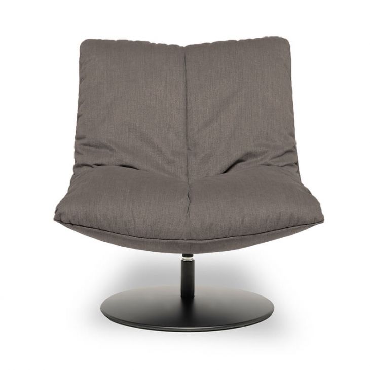 SOFTIE fotelis Plate koja juoda - Key West Taupe