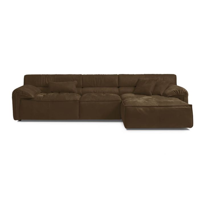 Modular sofa VOLA 32R Leather Eagle Chocolate