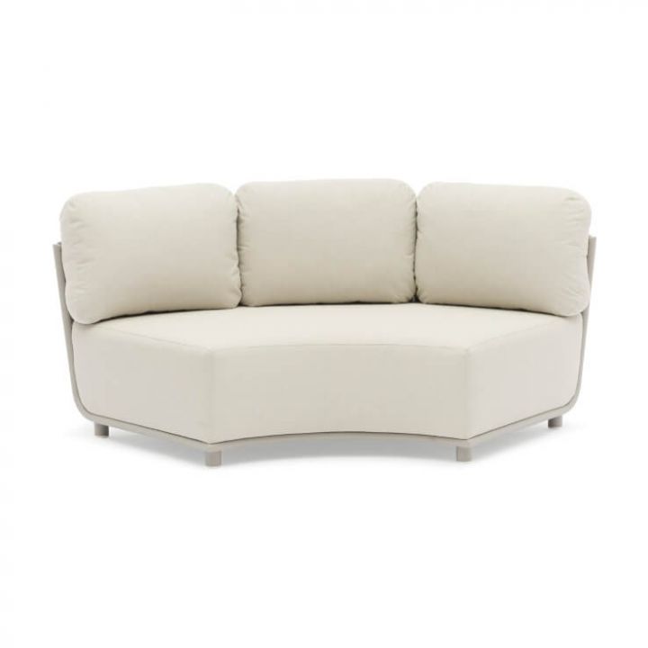 HUG arc corner sofa Greige