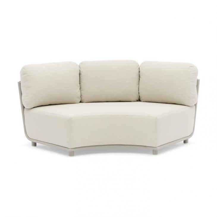 HUG arc corner sofa Greige