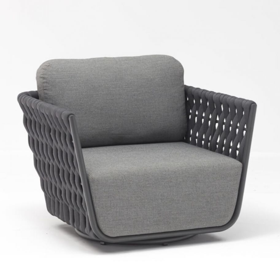 HUG swivel armchair