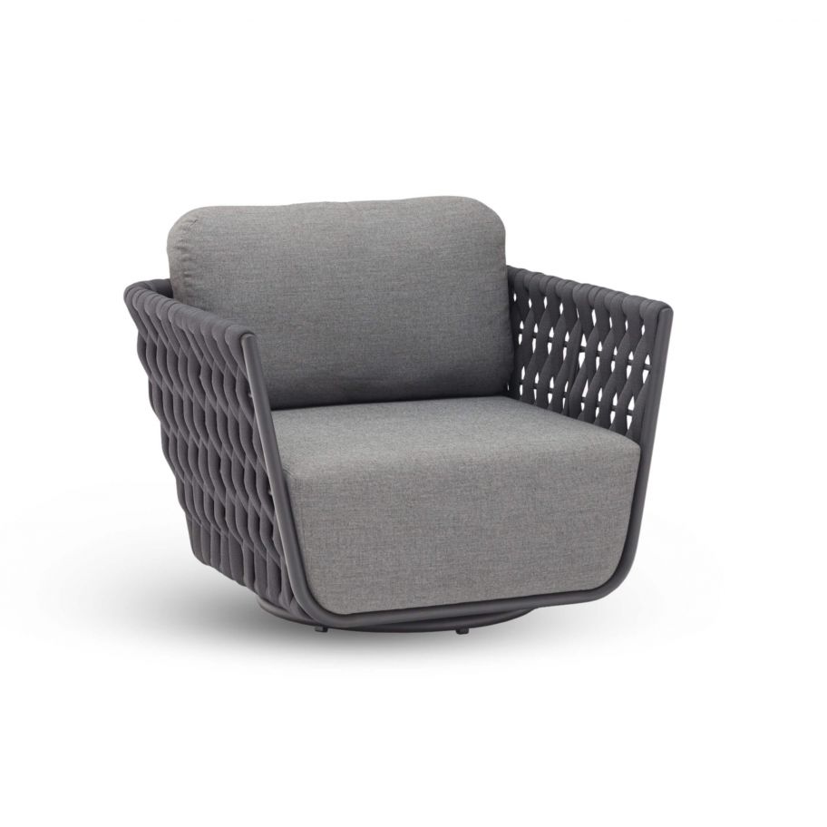 HUG swivel armchair