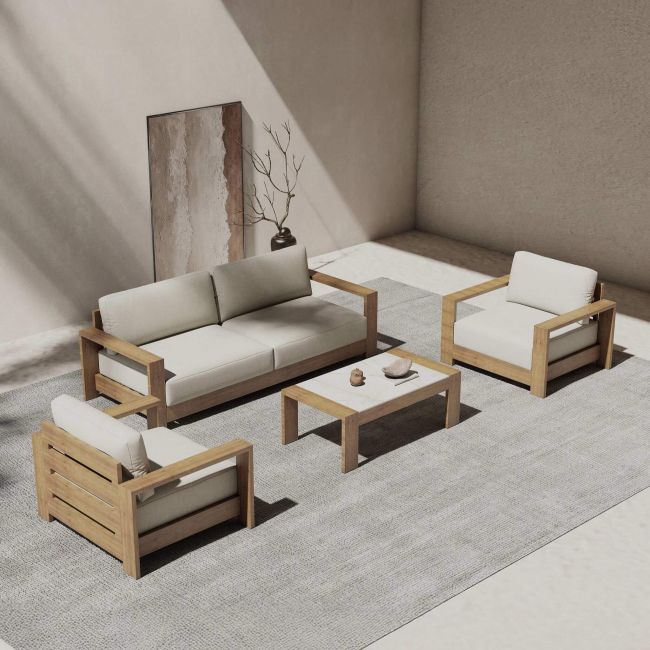 Lauko baldų komplektas SKY OAK 42