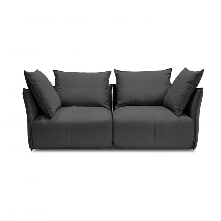 Dvivietė modulinė sofa PALACE 21 - Key West Charcoal