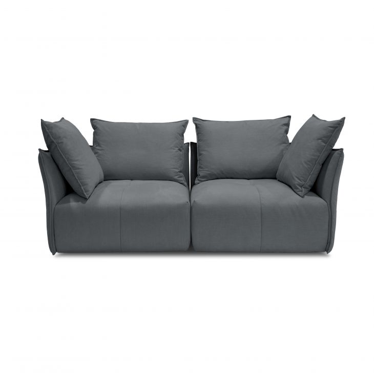 Dvivietė modulinė sofa PALACE 21 - Key West Dark Grey
