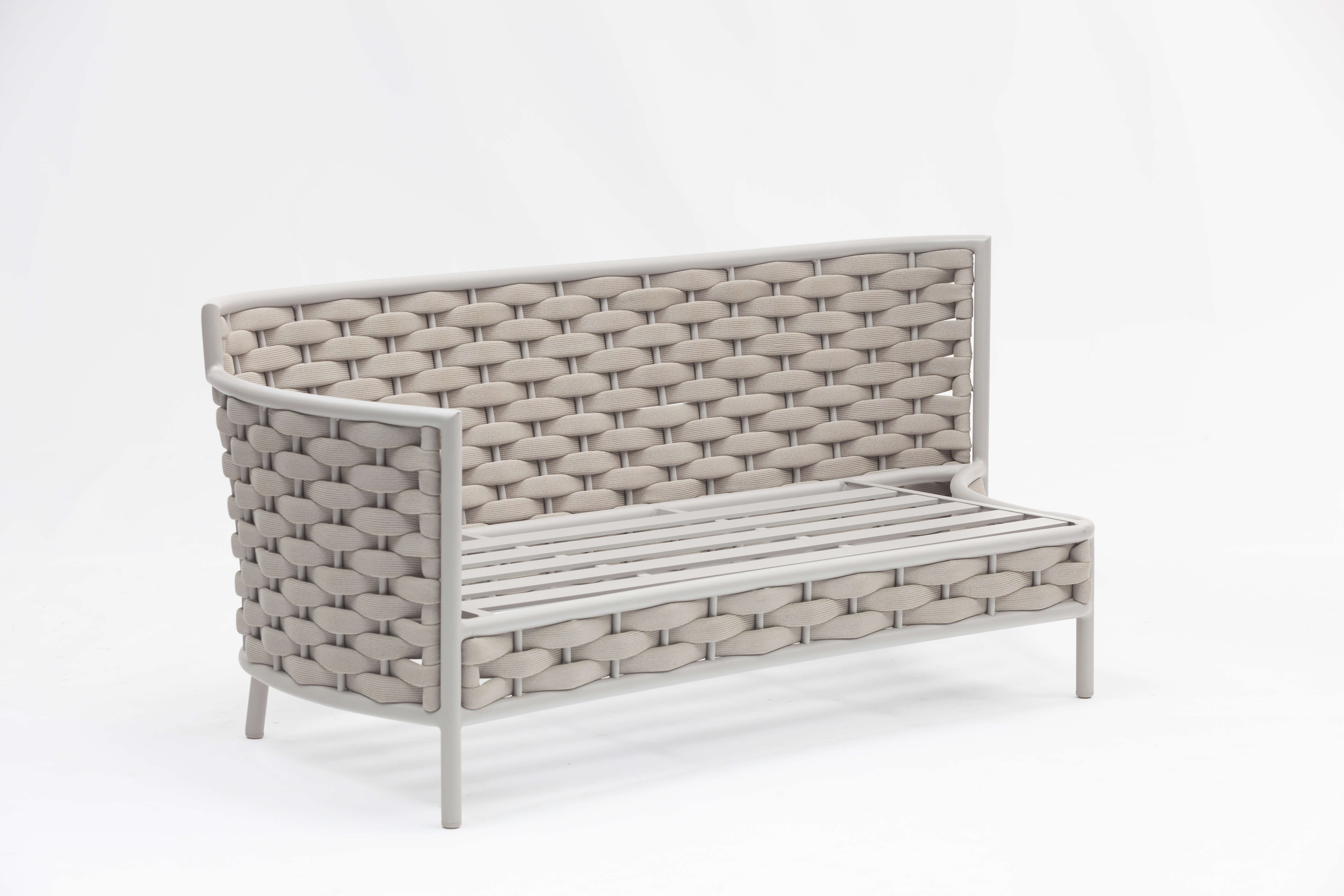 LOOP sofa su dešiniuoju porankiu Greige