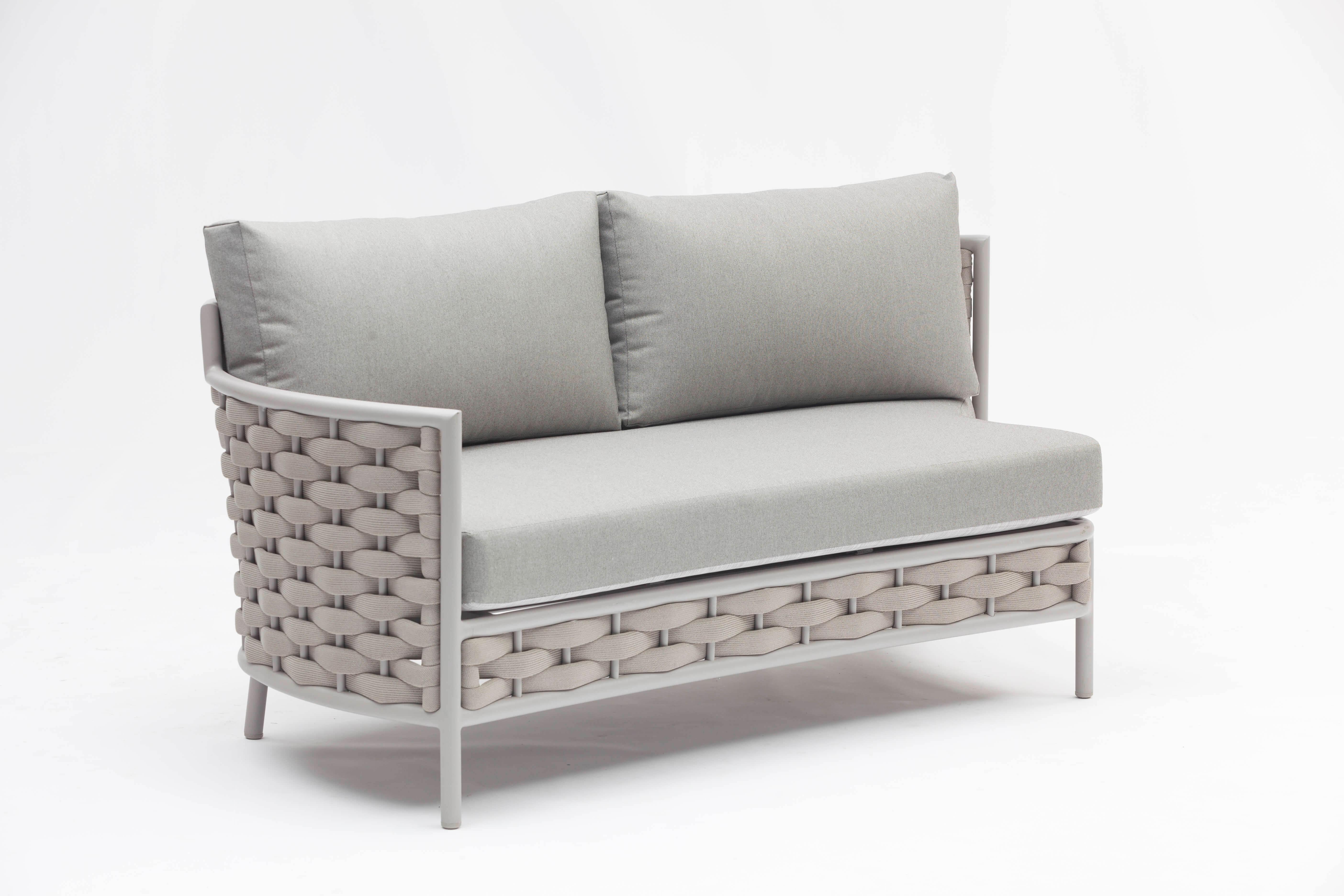 LOOP sofa su dešiniuoju porankiu Greige